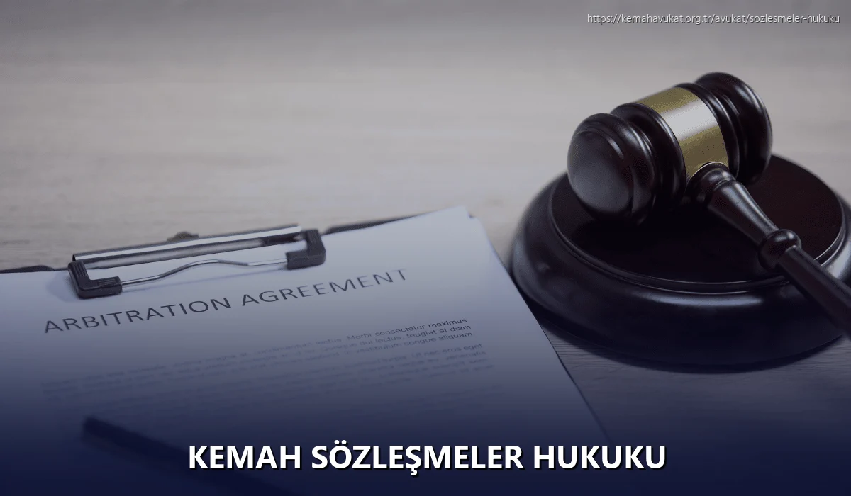 Kemah Sözleşmeler Hukuku